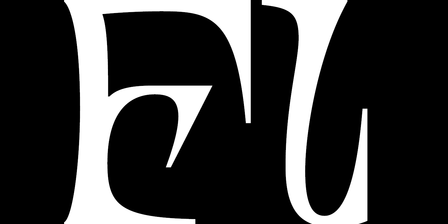 Beispiel einer TT Alientz Serif-Schriftart